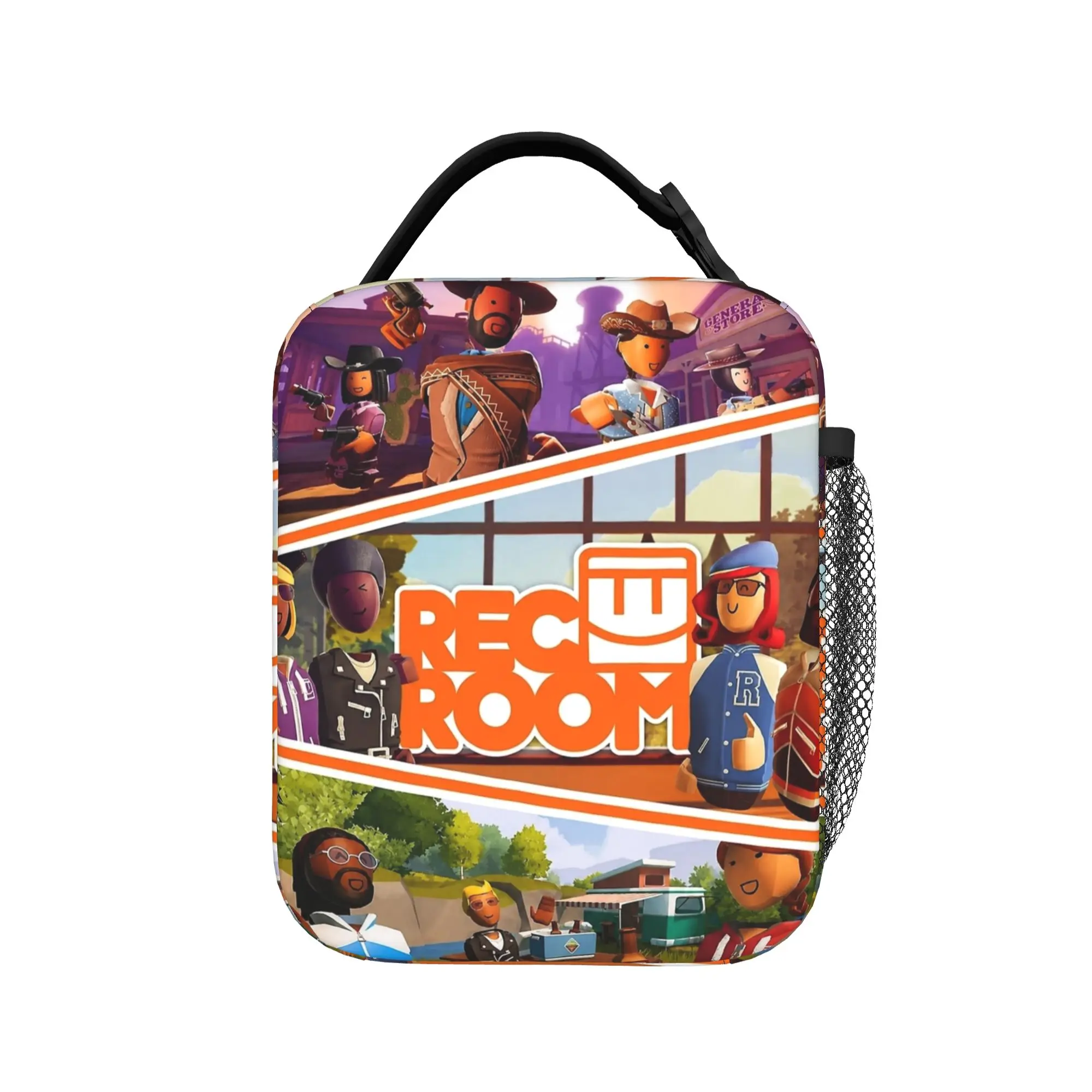 Rec Room Insulated Lunch Bag High Capacity  Lunch Container Cooler Bag Tote Lunch Box Work  Outdoor Men Women