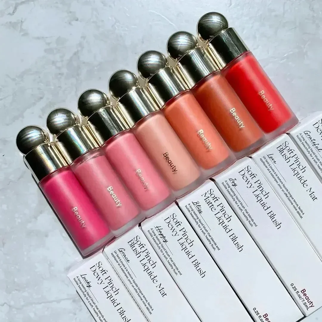 ファッション長持ちマオーブローズメルティングブラッシュクリームルージュルミナイザー滑らかな保湿軽量口紅ナチュラルメイク