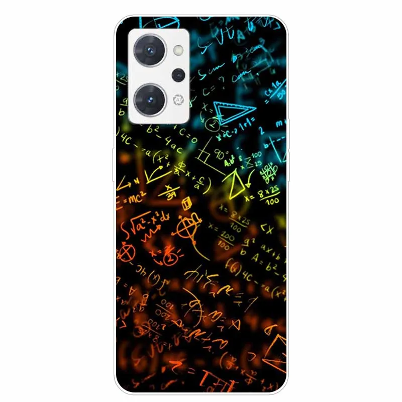 For OPPO Reno 9A / 7A Case Animals Painted Clear Silicone TPU Soft Capas for Oppo Reno9 A 5G Phone Cases Reno7 A 9 A Protective