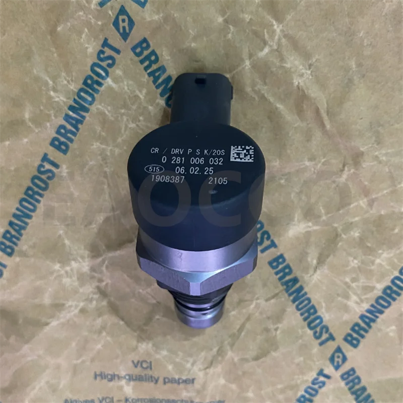 Válvula de control DRV 0281006032 Regulador de presión de combustible CR CROM RAIL 0 281 006 032 para IVECO diario Fiat Ducato 504384251 Para Bosch