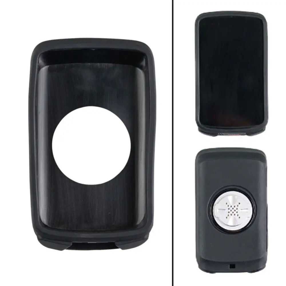 Anti-fall Bike Computer Case Scratch Resistant Anti-Dust Protective Cover Silicone with Lanyard Screen Film for Magene C706 MTB