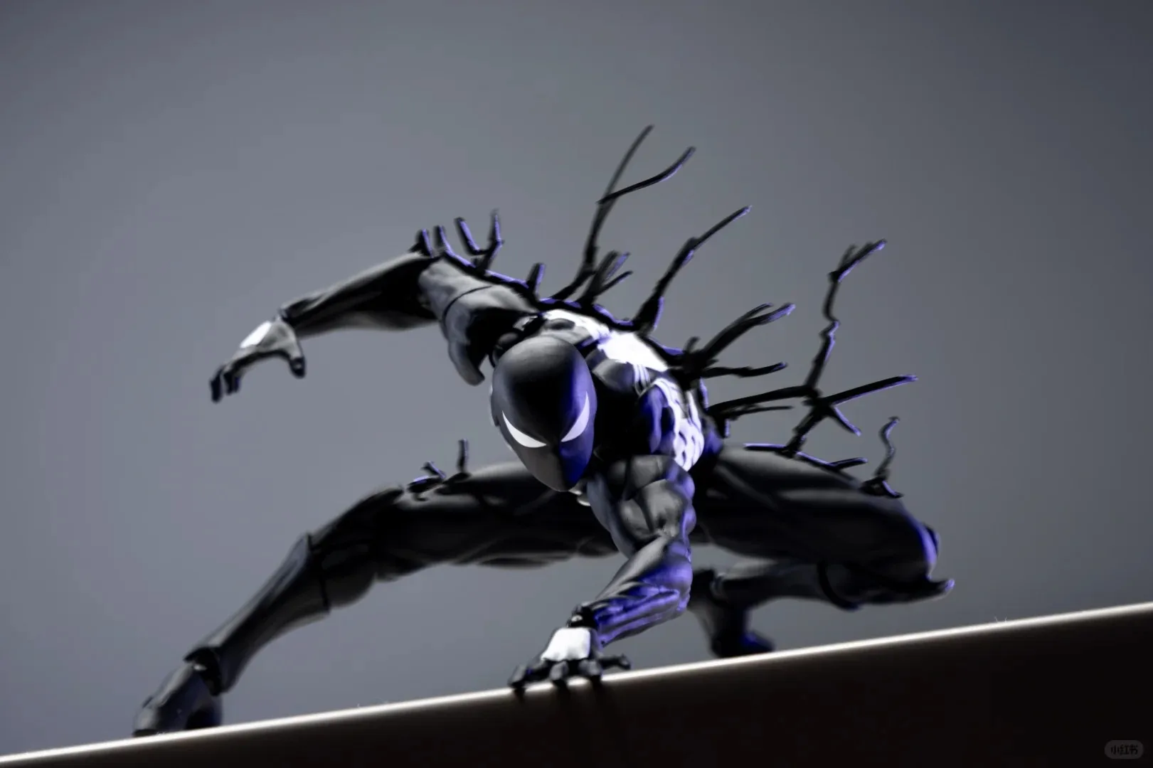 متوفر في المخزون CT Toys MessToys العنكبوت الشكل سيمبيوت السم الأسود العنكبوت فوضى اللعب سبايدرمان عمل أرقام أنيمي تمثال لعبة مجسمة #5