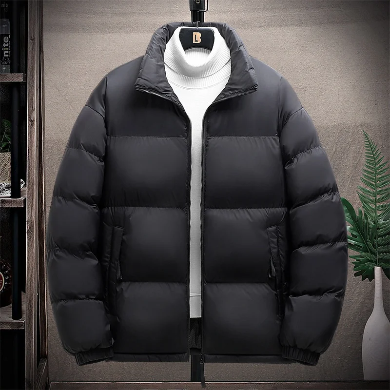 Men's Self-Heating Cotton Jacket - Winter Thickened New Style, Warm Heated Puffer Coat, Outerwear, Foreign Trade Couple Outfits