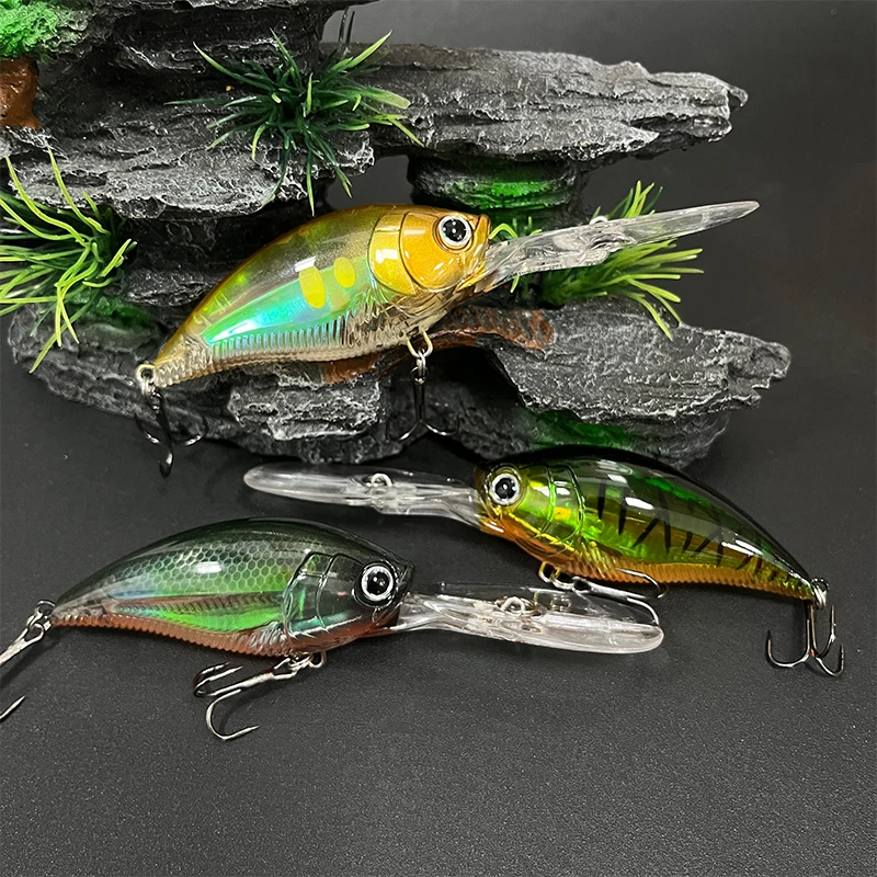 Crankbait flotante 70mm – Señuelo para trucha en agua salada - imagen 3