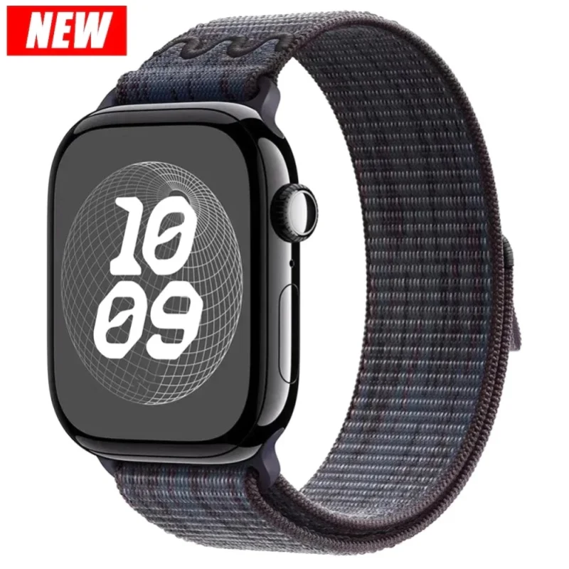 Nylon-Schlaufenarmband für Apple Watch Ultra 3 49mm Armband iWatch 11 10 9 8 7 6 5 4 SE Sport NEUES Design 42-46mm 45mm 44mm 41mm Band