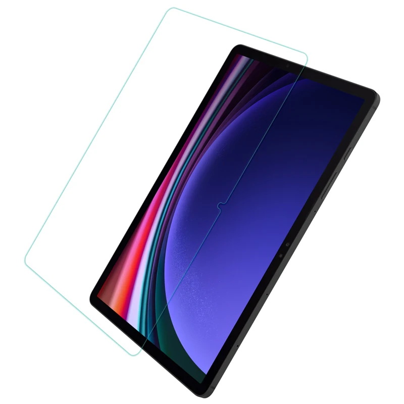 Nillkin لهاتف سامسونج جالاكسي تاب S10FE 5G زجاج 2.5D 9H + حافة ناعمة AGC واقي شاشة من الزجاج المقسى طبقة زجاجية