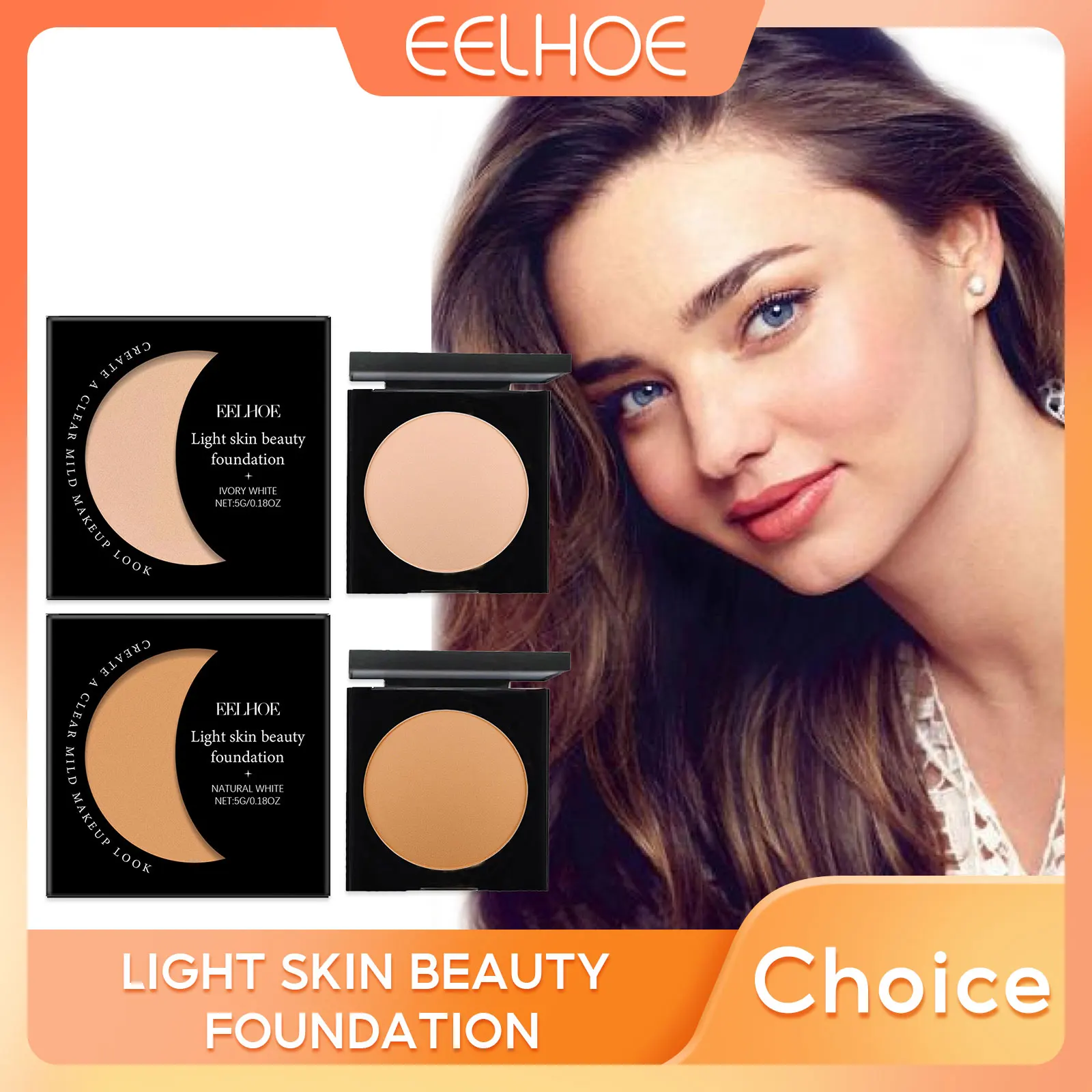 EELHOE Foundation Makeup Cream Matte Oil Control Sweatproof Nourish Face Concealer High Coverage Makeup Base Covering Foundation
