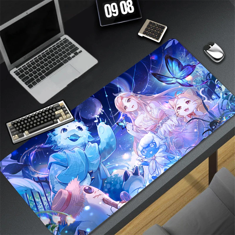 

Pattern Game Mousepad Pad Rubber Mouse Mat Desk Gaming Non Slip Infinity Nikki Table Mat PC Gamer Cabinet Mousepad Keyboard Pad