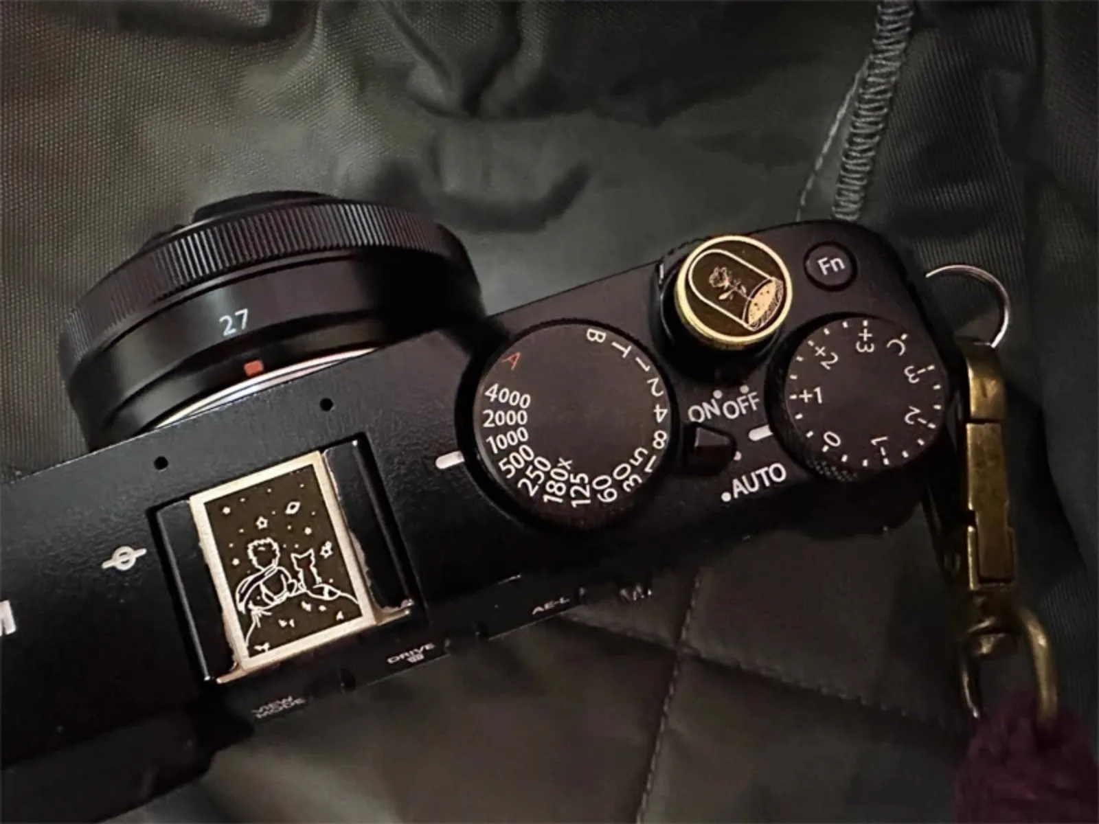 معدن النحاس القياسية كاميرا الساخن الباردة غطاء الحذاء غطاء التصوير مصراع زر لسوني كانون فوجي نيكون لايكا ملحقات الكاميرا