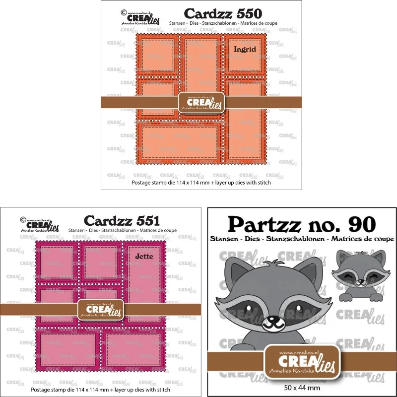 Matrices de découpe métalliques Luna pour cartes carrées, confettis, cercles et cadres, Nouveaux modèles 2026 pour DIY, scrapbooking, fabrication de papier et découpe artisanale