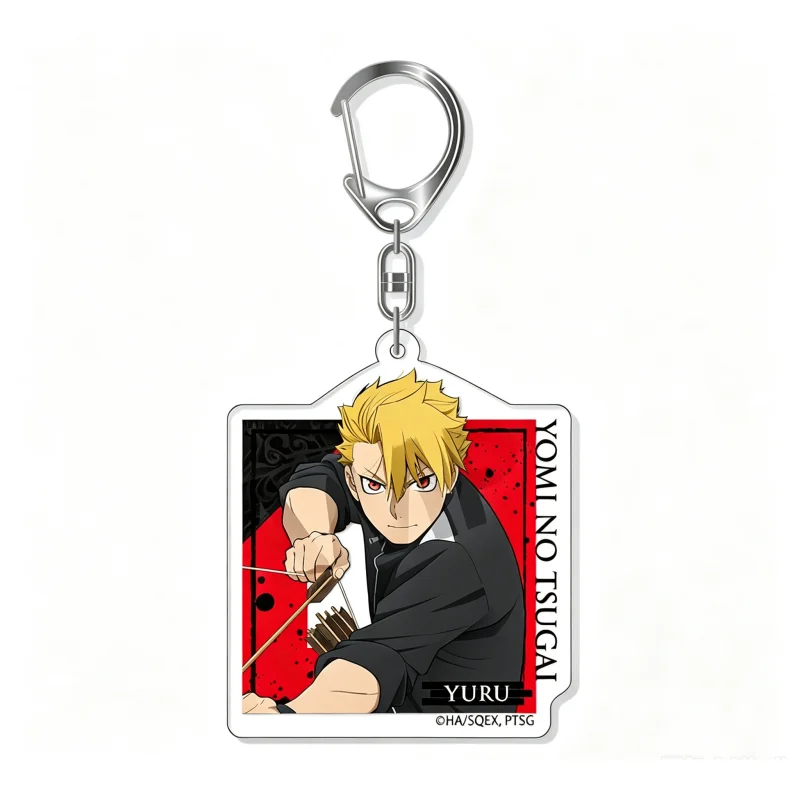 Daemons of the Shadow Realm 6CM Acrylic Keychain Pendant Bag Car Keychain Cell Phone Pendant Present Friend Festivals Gifts