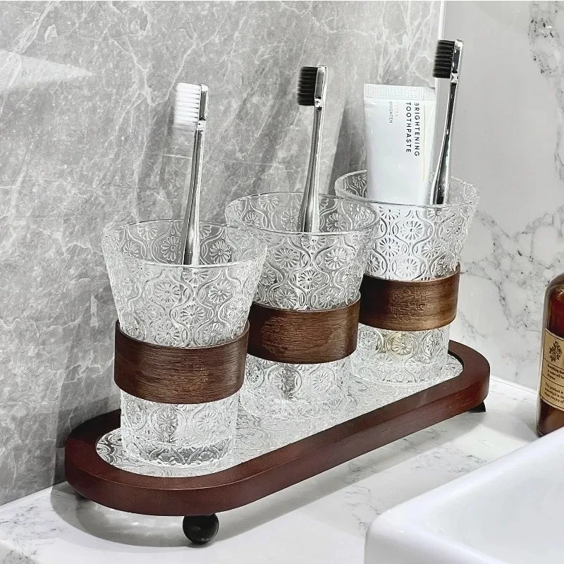 1Pc Collectible Display Stand – Oval Wood & Acrylic Riser, 11.8x4.3 Inch with Raised Feet, Decorative Platform for Figurines and Showcase