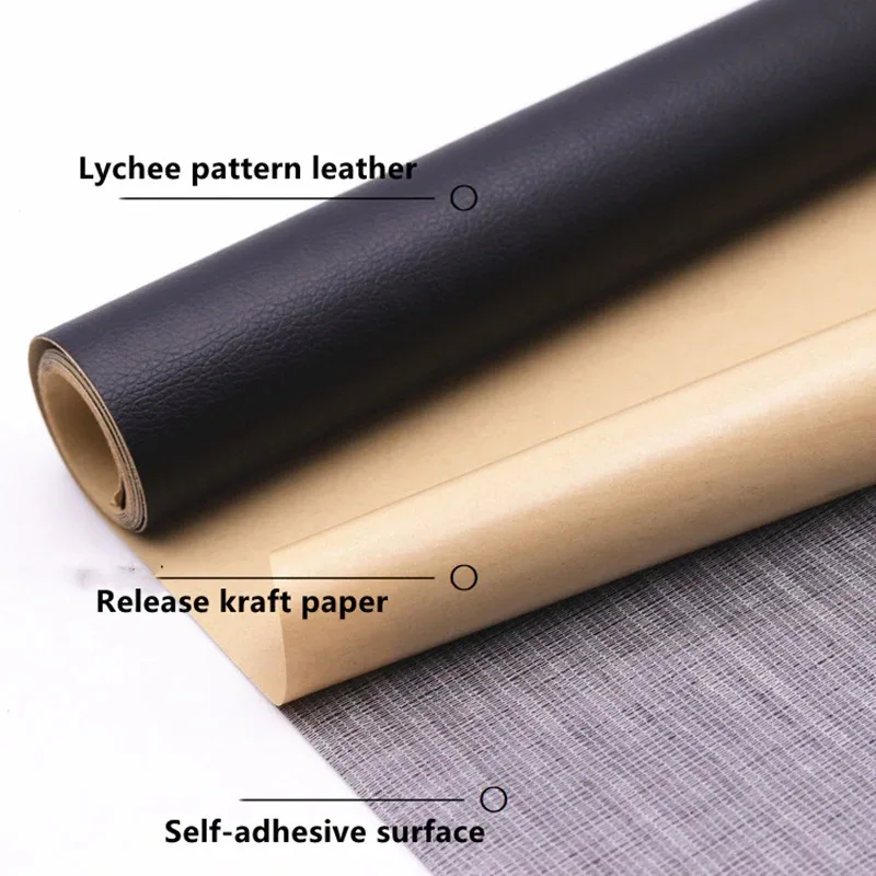 Leather Repair Patch Tape Kit Self Adhesive Leather Repair for Furniture Couch Sofa Car SeatsOffice Chair Vinyl Repair Kit
