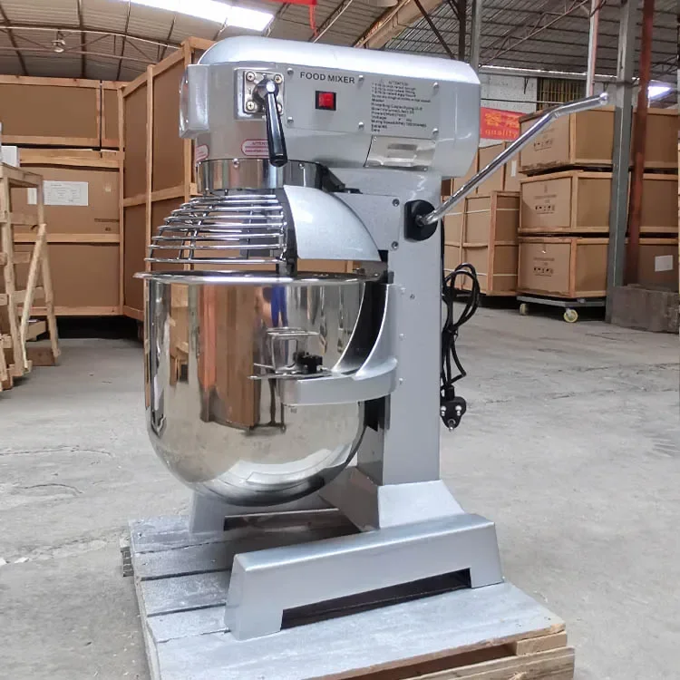 Commercial Dough Mixer, 220V Cake Bakery Machines, 10L 20L 30L Available, Three Speeds Selectable,Suitable for Bakery