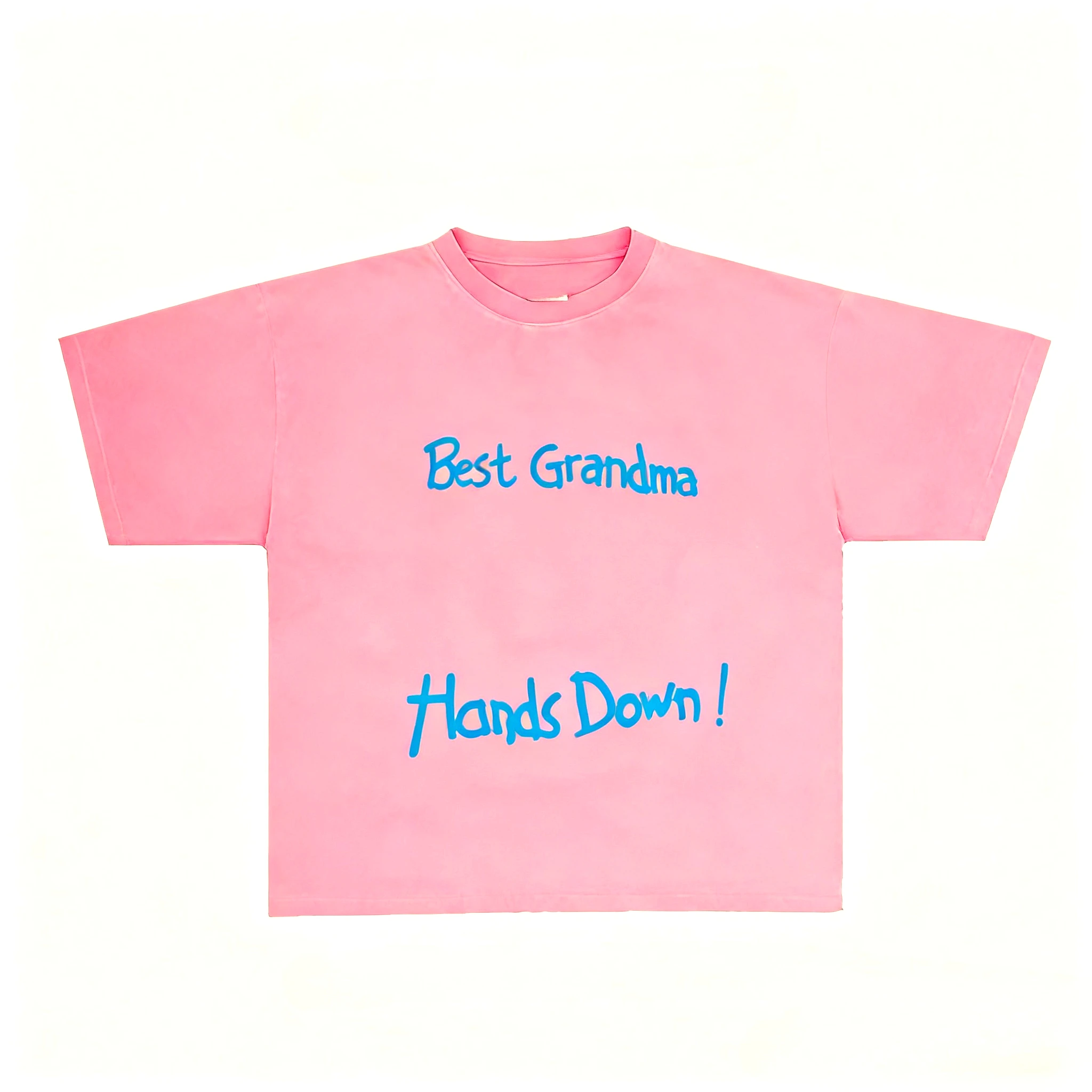 أفضل الجدة الجرافيك طباعة الخريف القطن للجنسين تي شيرت قصير الأكمام الشارع أزياء الاتجاه الملابس الشارع نمط الشتاء الملابس الداخلية