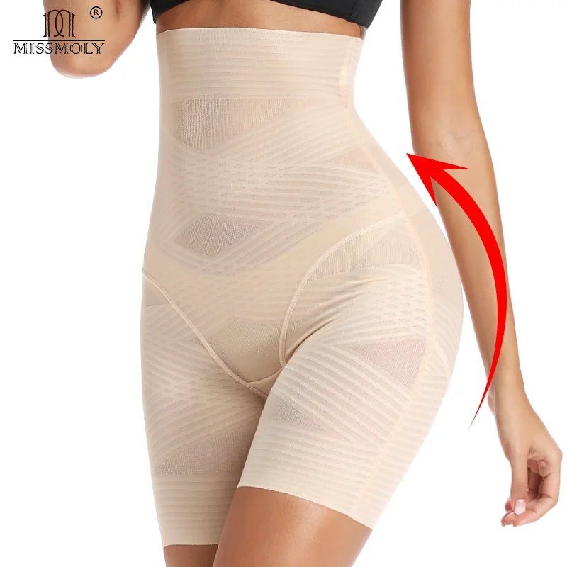 Butt Lifter Safety Underwear Shorts Women High Waist Trainer Control Panties MISS MOLY Tummy Control Thigh Slimmer Hip Shapewear