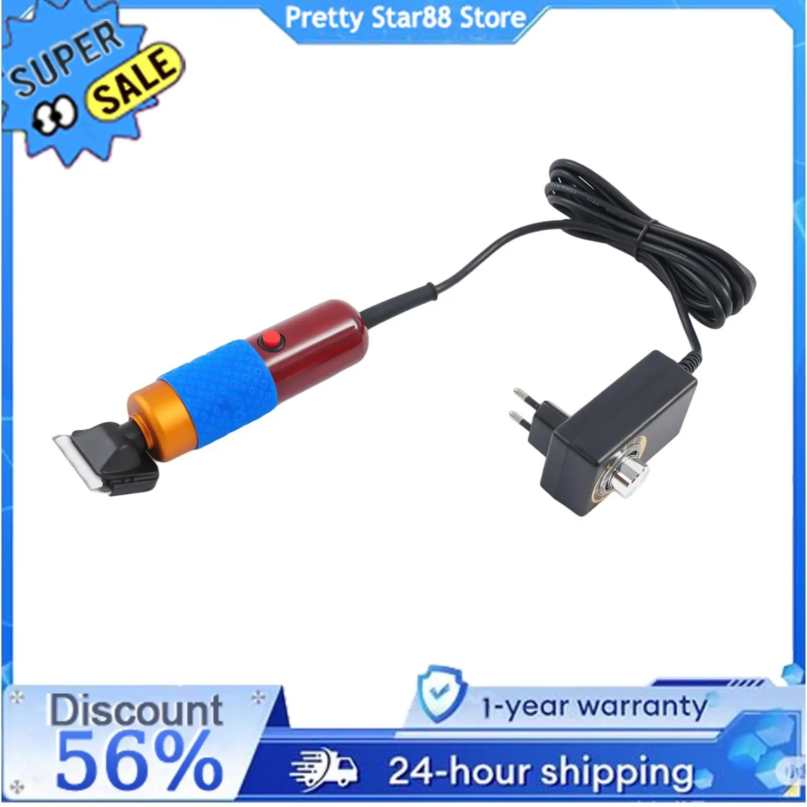 

Встроенная фотощетка 36 Вт с нажимными ножницами для ухода за животными или обрезки ворсовых ковров