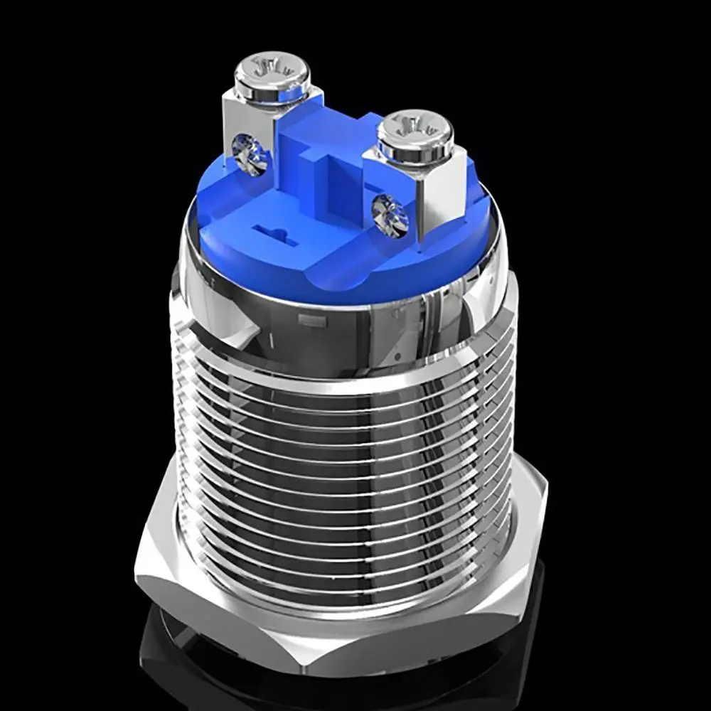 New 16mm 19mm 22mm Metal Buzzer 12V 24V Loud Sound Alarm Warning Buzzer Waterproof Stainless Steel Buzzer