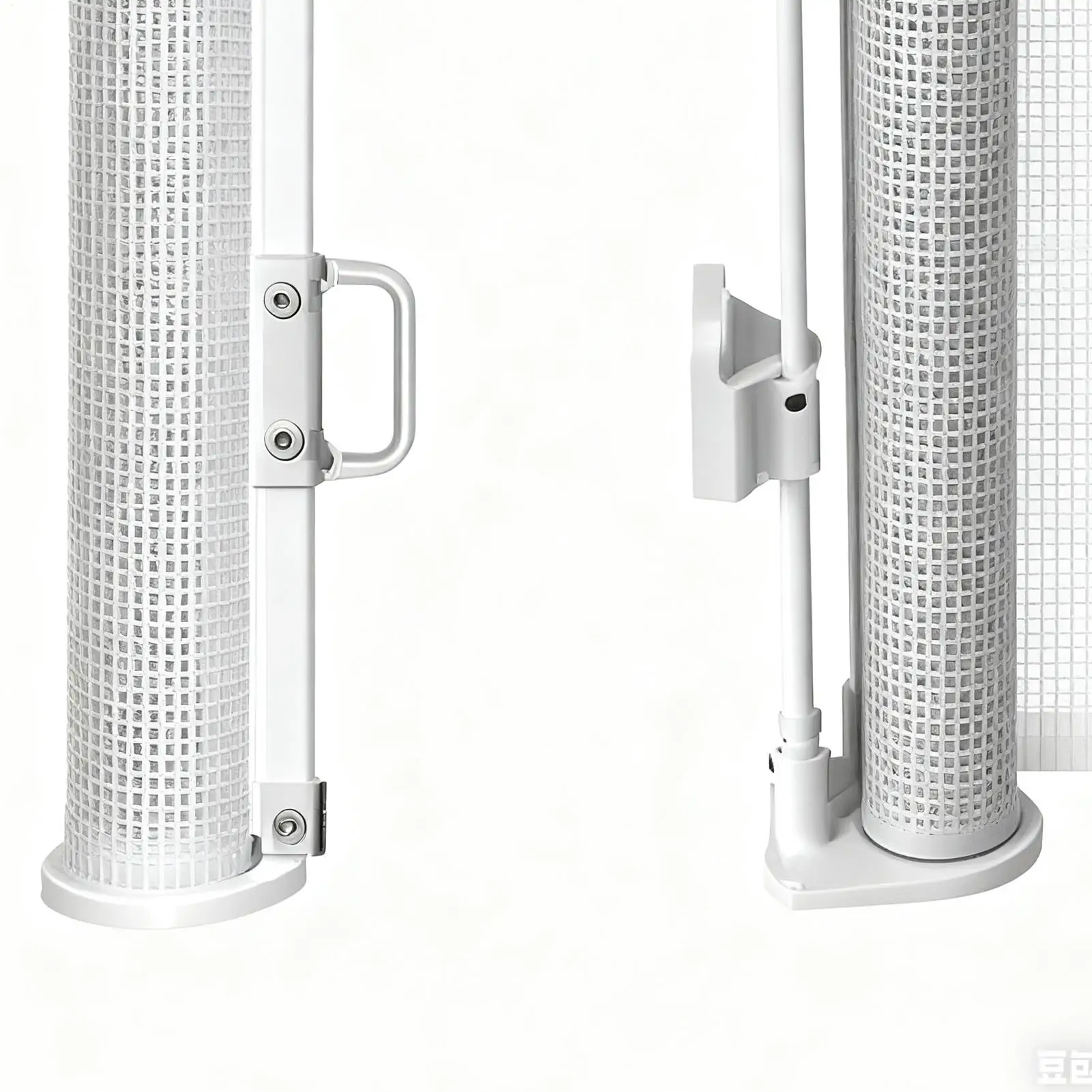 

Retractable Pet Gate 17.7x59inch Enclosure Safety Fence Guard Retractable Pet Gates For Dogs For Indoor Outdoor Doorways