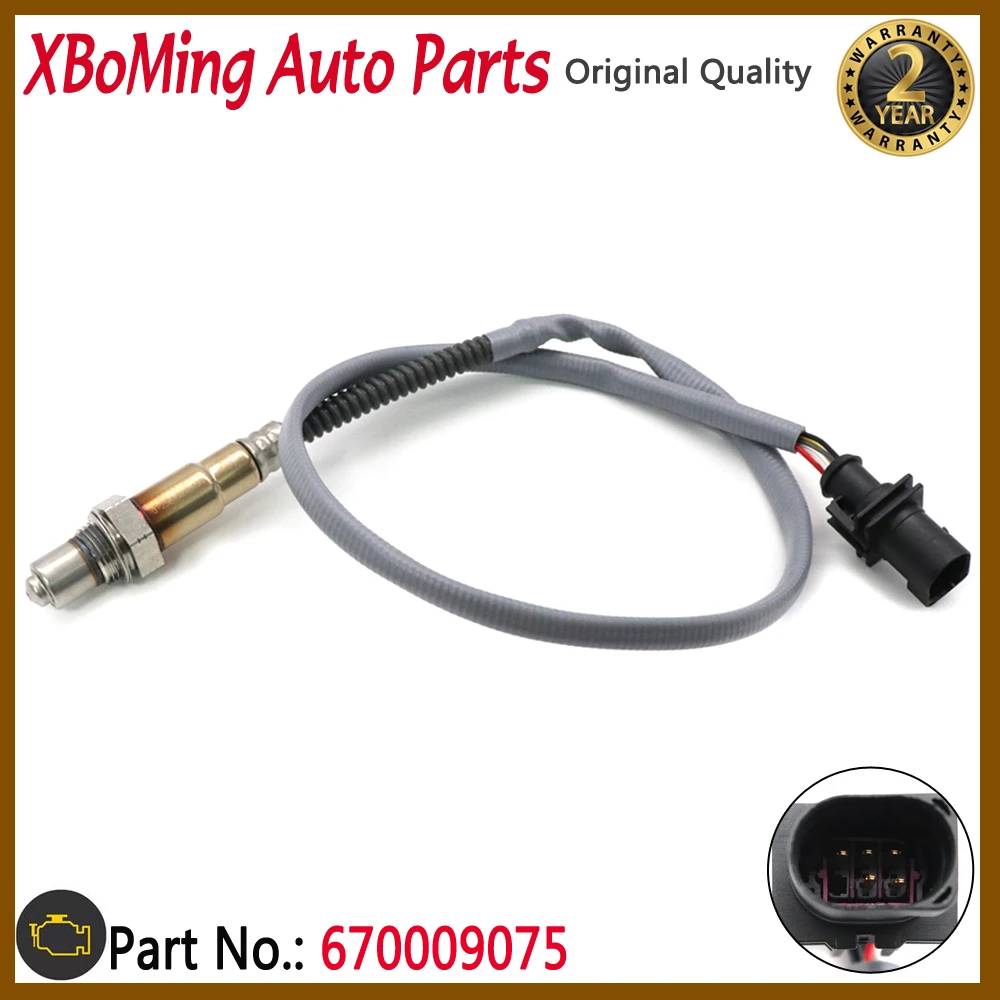 

Front Air Fuel Ratio Lambda O2 Oxygen Sensor 670009075 For MASERATRI LEVANTE 3.0 Ghibli Quattroporte 0258027100 2014-2018