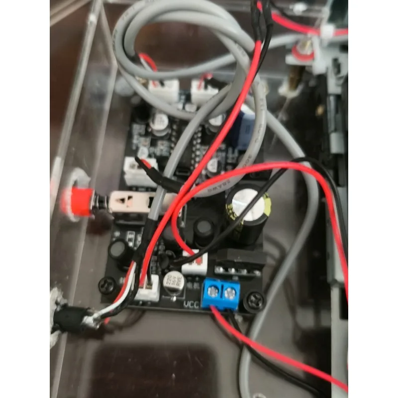 TA7668 Stereo Tape Recorder Head Front Amplifier Board Card Holder Desktop Recorder and Replay Movement