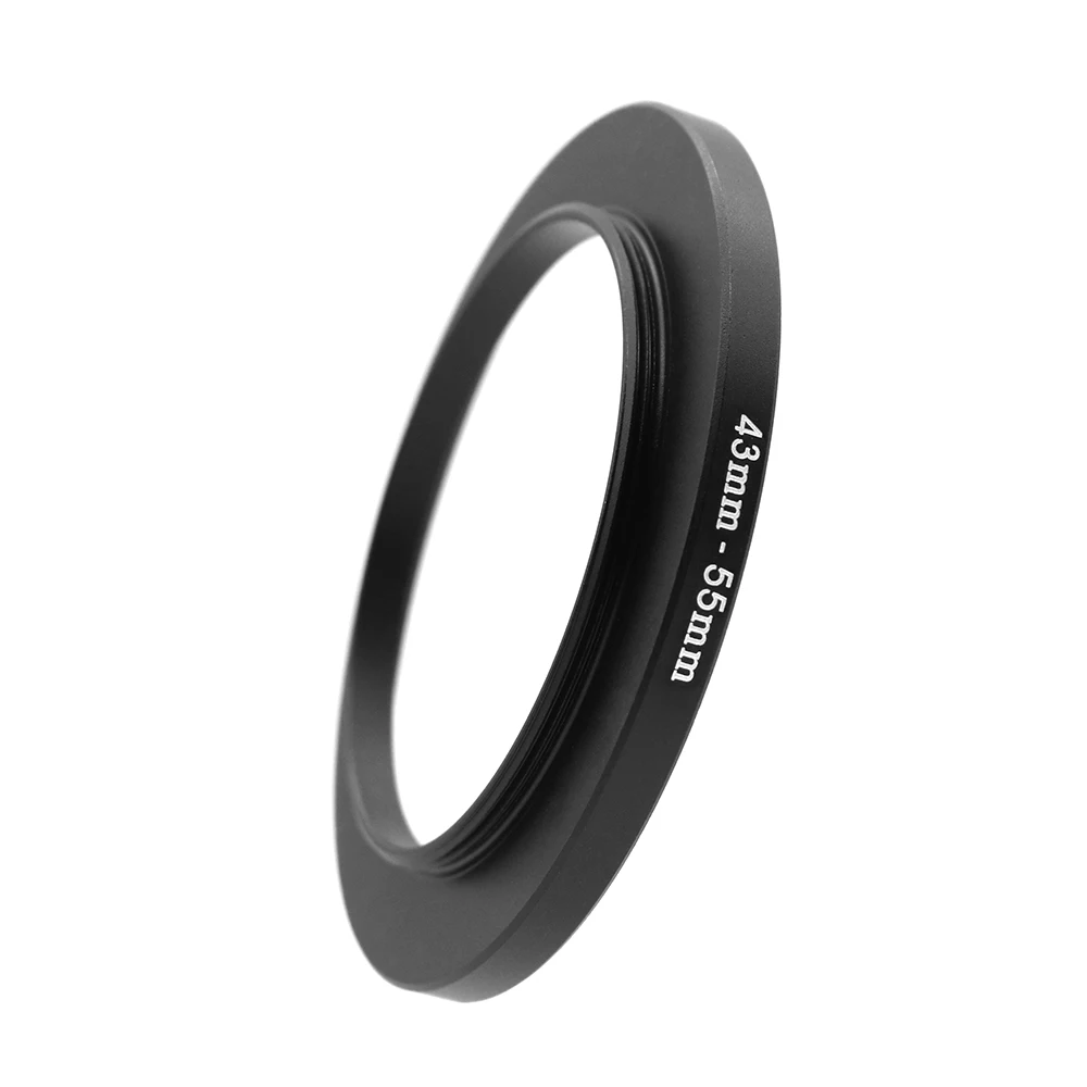 43 мм до 46 49 52 55 58 62 67 72 77 82 мм адаптер для фильтра объектива Удлинительное Кольцо универсальное для всех объективов с резьбой для фильтра 43 мм