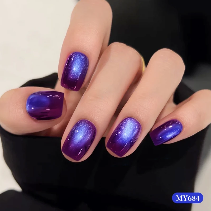 BORN PRETTY 10ml Cat Magnetic Gel Polish Bruin Koffie Rood Zwart Paars Kleur Soak Off UV LED Glass Bead Cat Magnet Nagelgel voor