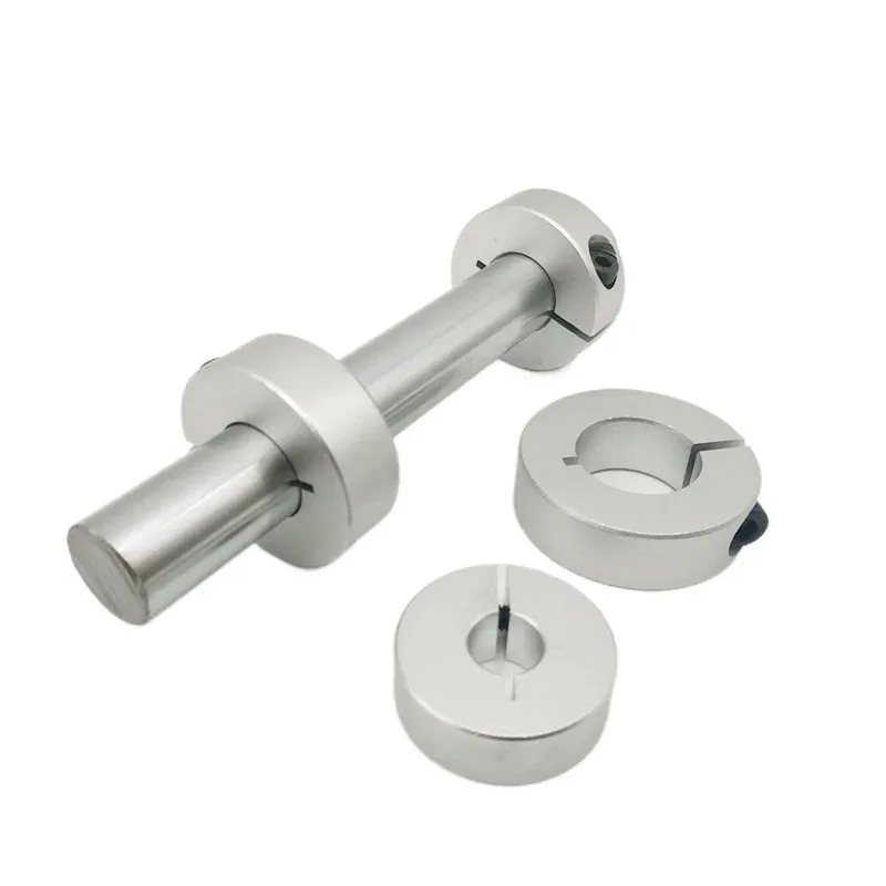 1pcs ID 4-60mm Open Type Fixed Ring Light Bearing Limit Locking Sleeve Aluminum Alloy Ring Positioning Shaft Collars with Slit