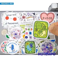 20/30/50 Stück, Aufkleber im Biologie-Stil, Lustige Graffiti, Life-Science-Aufkleber, für Kinder, Sammelalbum, Tagebuch, Gepäck, Laptop, Telefon, Fahrrad, Auto, Gitarre, Helm, Aufkleber Spielzeug