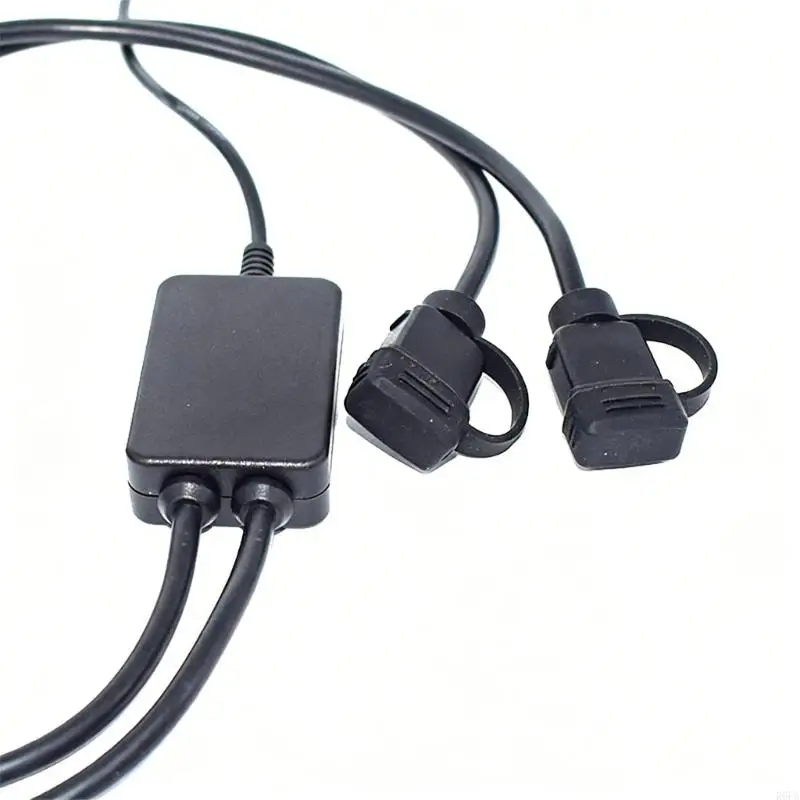 Quick Double USB Chargers Waterproof for Motorcycle Smartphone Devices