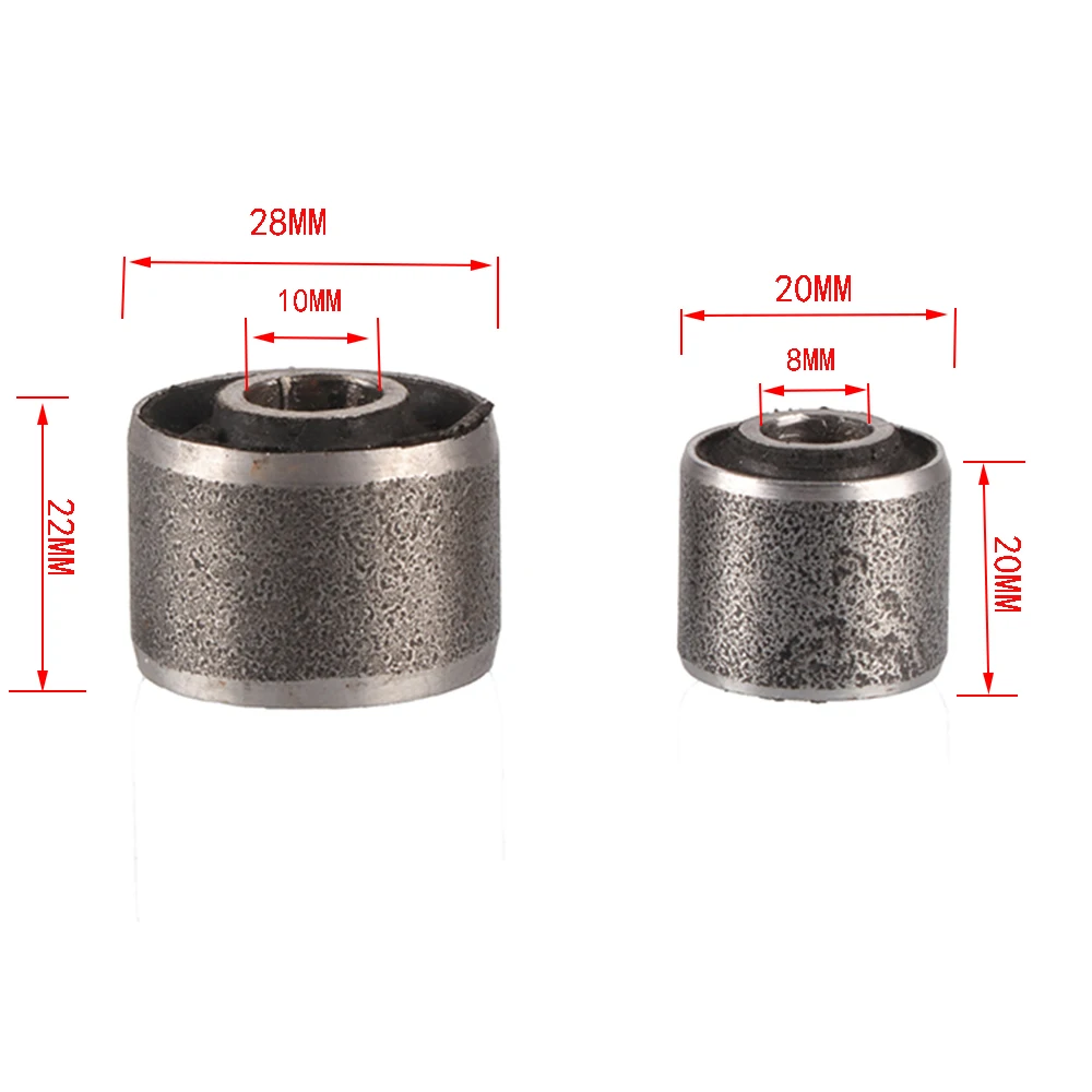 Engine Mount Bushing Kit 8mm 10mm Intermediate Bushing for Gy6 Scooter Moped Go Kart Bushing Kit Atv 50cc 125cc 150cc