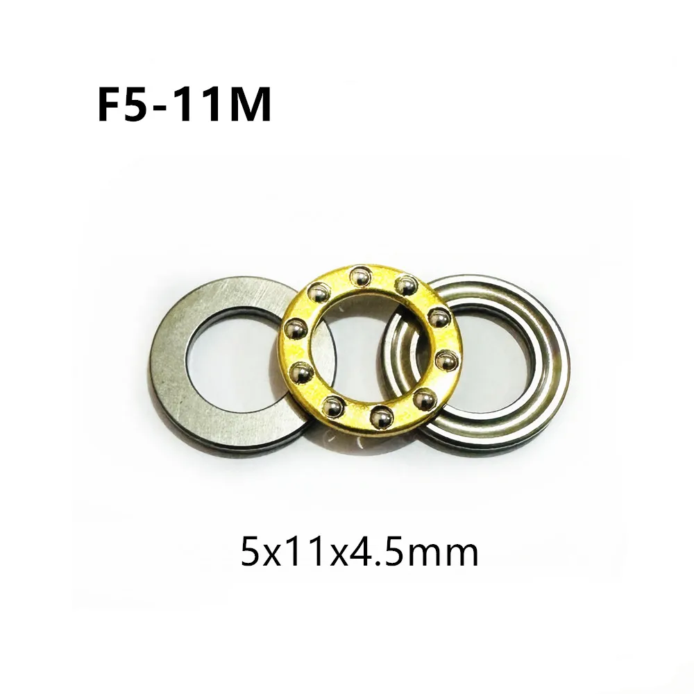 

F5-11M 5x11x4.5mm Axial Ball Thrust Bearing Surface Plane Hrust Ball Bearings High Quality