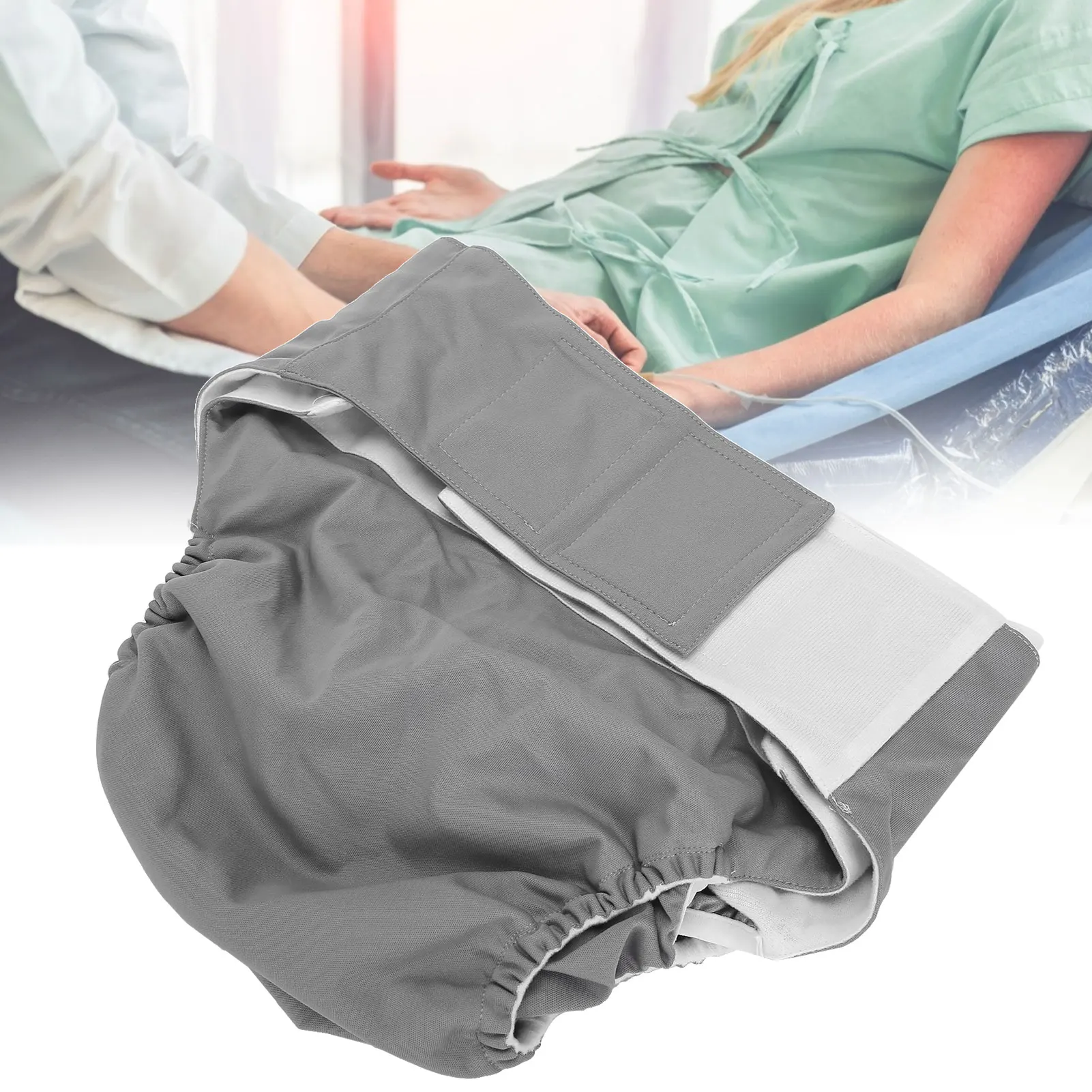 Couche lavable réutilisable pour femme enceinte, couche-culotte imperméable, respirante, soins infirmiers, adulte, 66.7cm-110.0cm