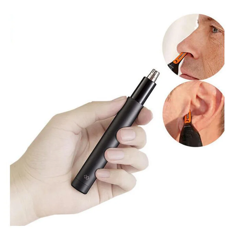 Electric NoseHair Trimmer Ear Hair Shaver Clipper HN1 Sharp Blade Body Wash Portable Minimalist Design Waterproof