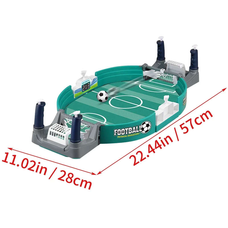 A48F-Soccer Table For Family Party Football Board Game Desktop Interactive Soccer Toys Kids Boys Sport Portable Game Gift