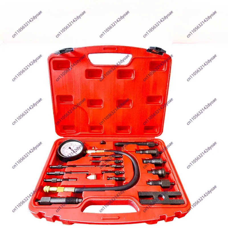 

TU15B Professional Diesel Engine Compression Tester Tool Kit Full Range Cylinder Gauge Pressure Detection Test Set