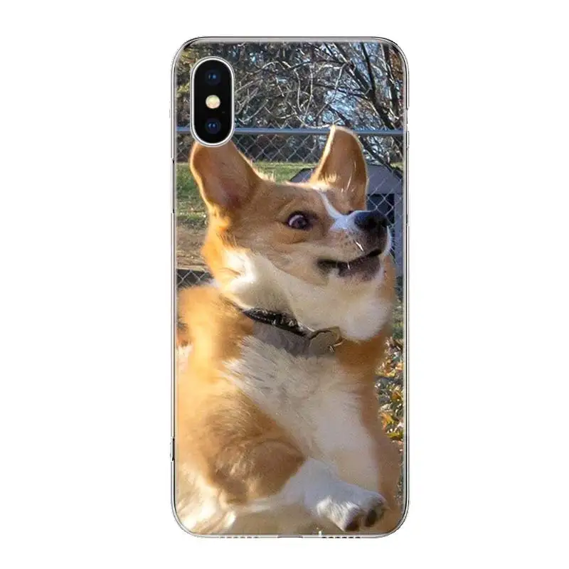 Cute lovely Corgi dogs animal Phone Case Cover For iPhone 11 12 13 14 15 16 Pro Max Apple X XS XR 7 Plus 8 + Art Customized Fund