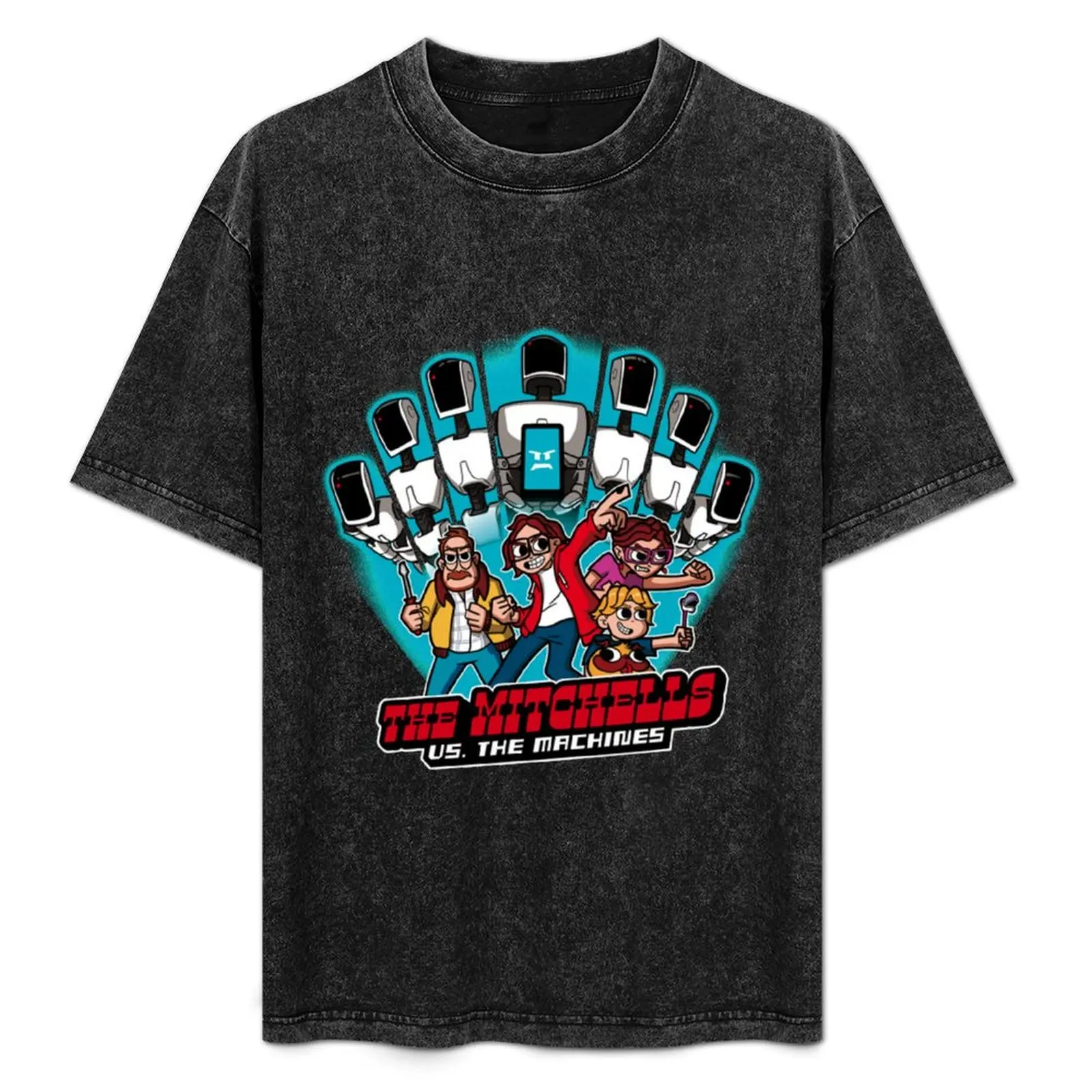 

Family vs. Machines T-Shirt Utility Work Short Sleeve Top