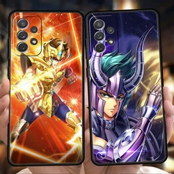Saint Seiya Knights Of The Zodiac Phone Case for Samsung Galaxy A14 A54 A34 A51 A32 A52 A52S A01 A11 A21S A31 A41 5G Soft Shell