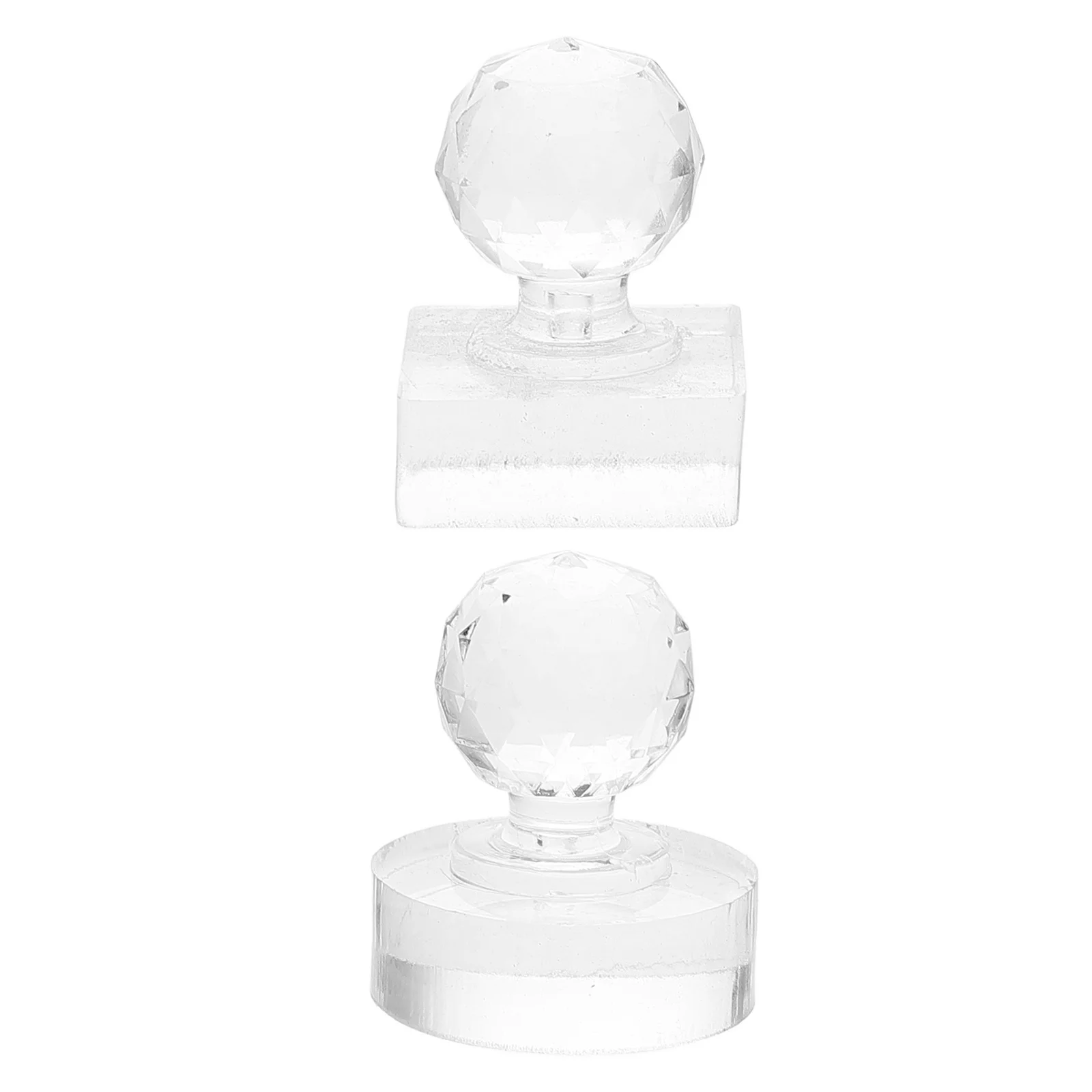 2 قطعة مجموعة أدوات الضغط على ظلال العيون قوالب مستديرة مربعة DIY بها بنفسك ماكياج الضغط أحمر الخدود تمييز إصلاح ظلال العيون لوحة لوازم