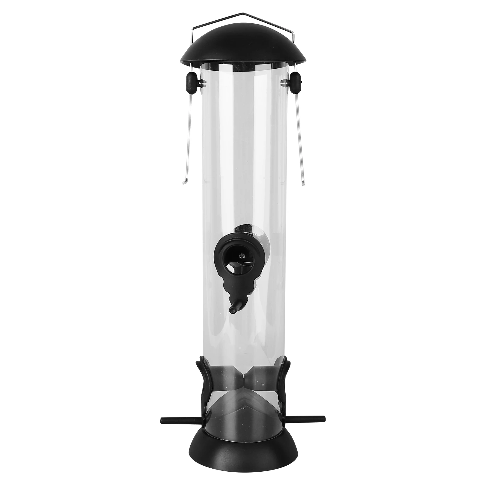 

Plastic Outdoor Hanging Bird Feeder Durable Safe for Small Birds Garden Decoration Simple Design Holds Mixed Food