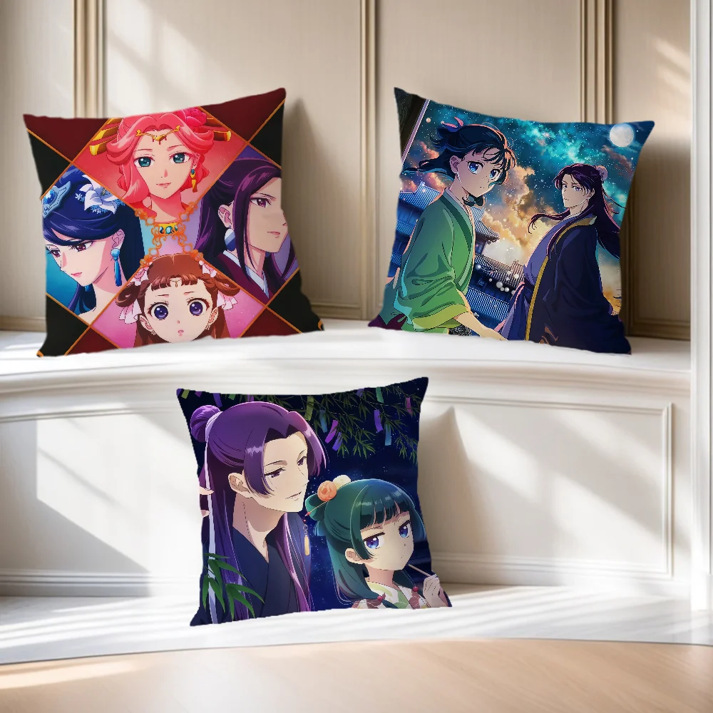 cartoon D-Diaries anime The soft Comfortable Pillow A-Apothecary Case for Sofa Living Room Home office Decor Protective Cover