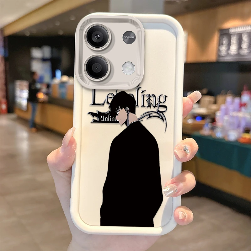 Anime S-Solo Levelings TPU 전화 케이스 Redmi Note 13 12 Pro Plus 5G Note 13 12 11 10 9 Pro 12C 10C 9C A2 A1 충격 방지 커버