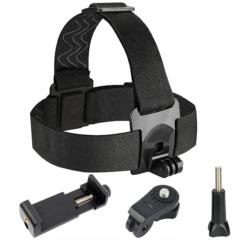 Head Strap Mount For GoPro Hero 13 12 11 10 9 8 7 Insta 360 X5 X4 X3 GO 3 3S DJI Osmo Action 3 4 5 Pro Cameras Accessory ﻿