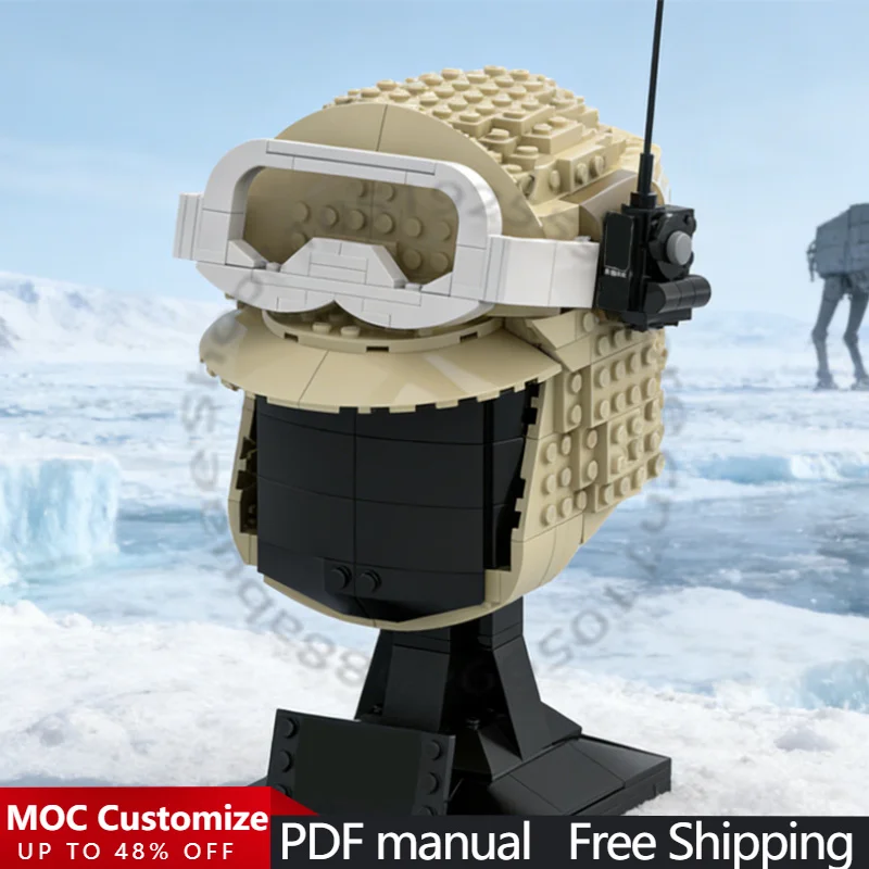 522 PCS Popular Game Character Series Rebel Hat MOC Customize Modular Building Block Kids Brick Popular DIY Toy Christmas Gift