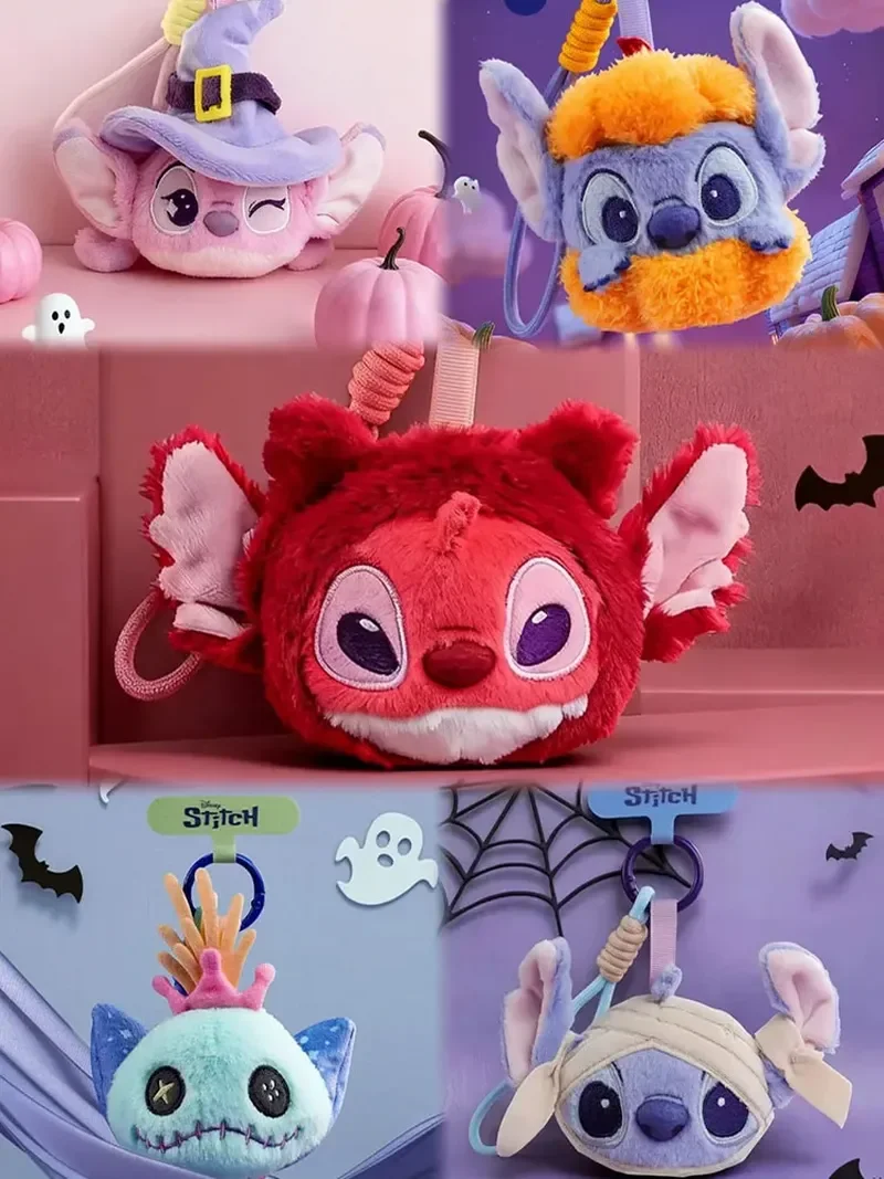 52TOYS スティッチ ハロウィン ブラインドボックス 携帯ストラップ キーホルダー トレンド玩具 ギフト