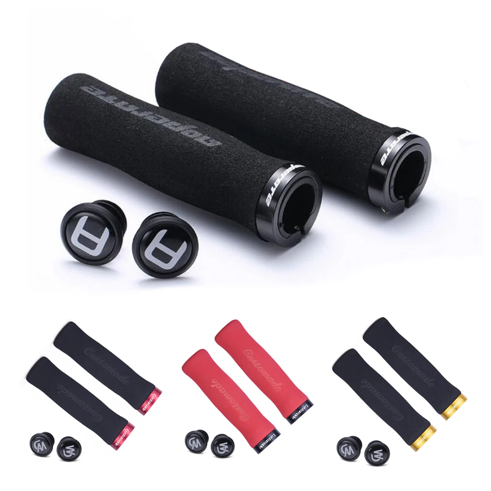 Bicycle Grips Super Light Non-Slip Shock Road Handle Bike Protective Gear Soft Anti-skid Sponge Foam Grip Bike Accessories