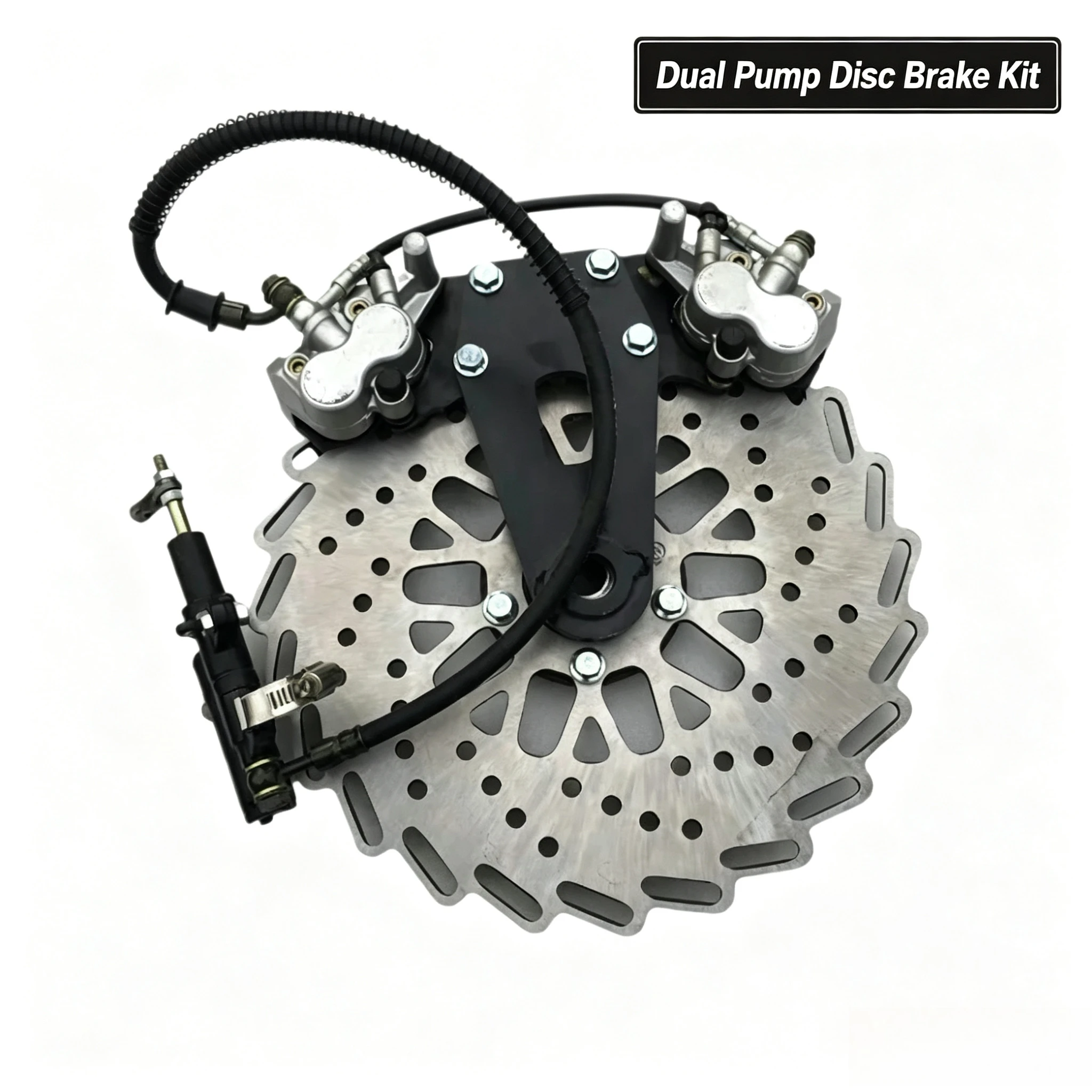 Hailing 750 Motorcycle Front Disc Brake Rotor Custom Front Wheel Brake Parts No Cut Lossless