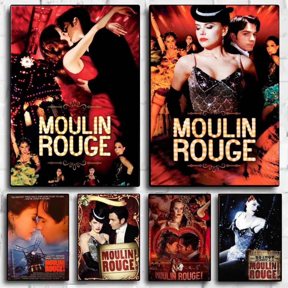 Musical Film M-Moulin Rouge Poster Wall Art Print Poster for Bedroom Living Room Home Decor Gift Artwork