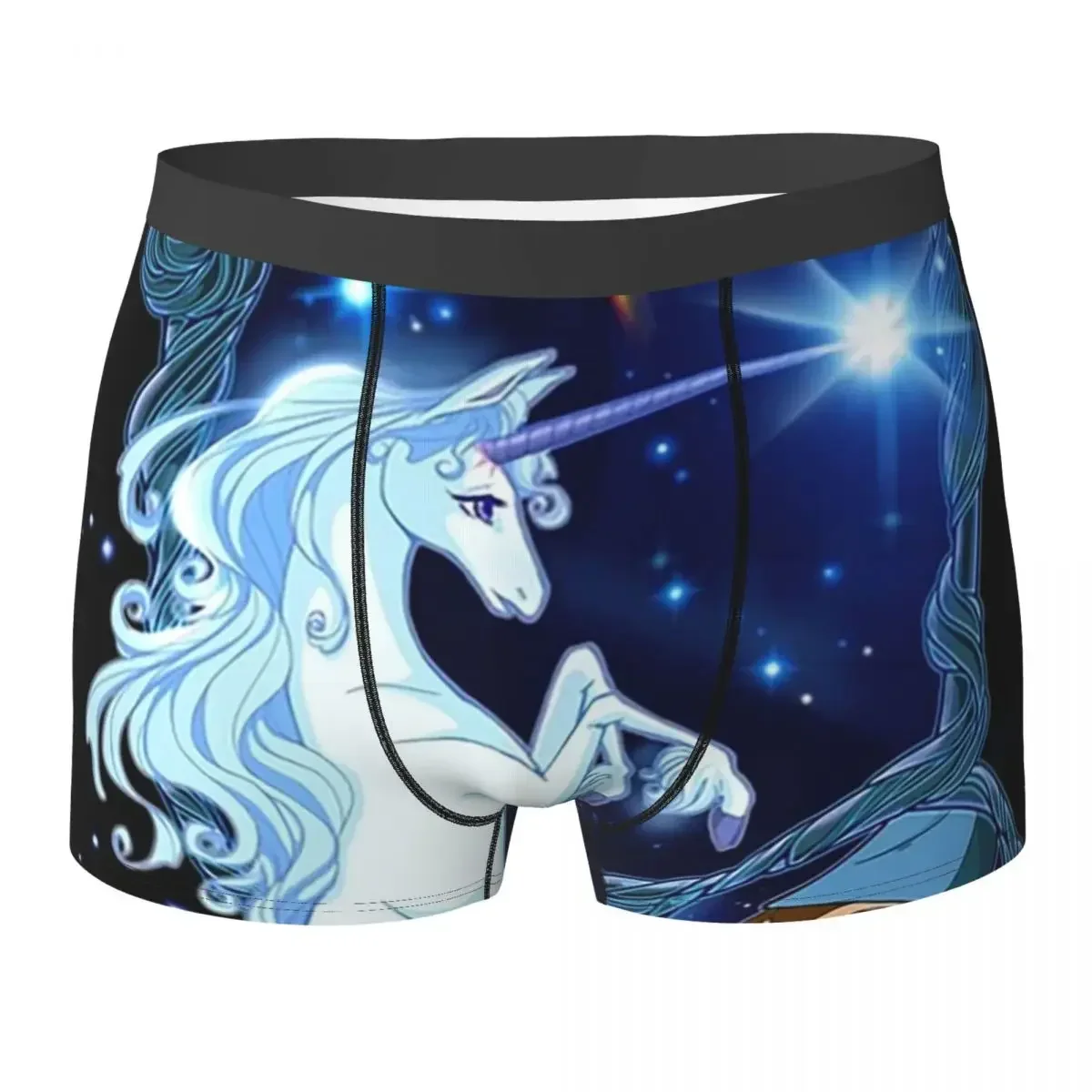 

Трусы-боксеры, шорты The Last Unicorn, мужские мягкие трусы для Homme, мужской подарок бойфренду